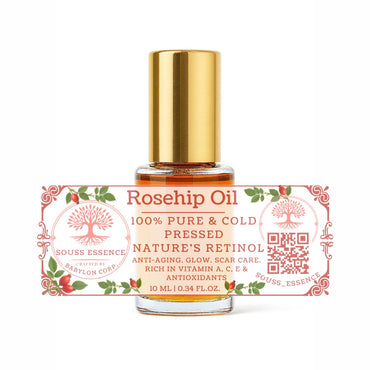 Premium Rosehip Oil – 100% Pure & Cold-Pressed