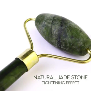 Rose Quartz Jade Face Roller – Anti-Aging, Skin Tightening & Lifting Tool